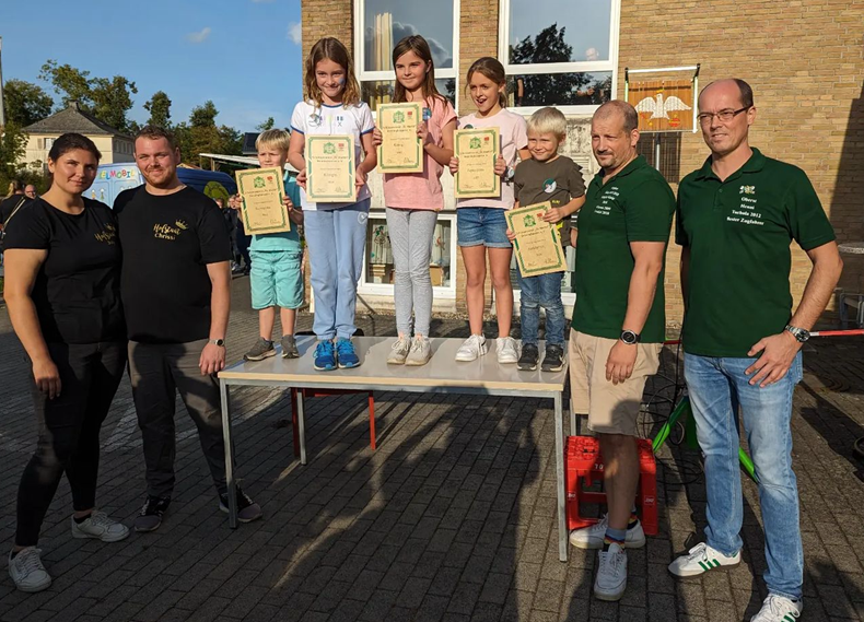 Kindervogelschießen beim Gemeindefest 2023